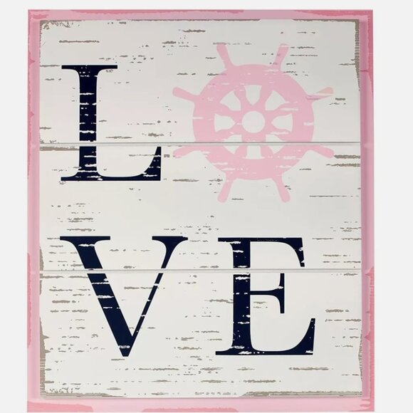 LOVE Wall hanging by Nautical Kids - Picture 1 of 3